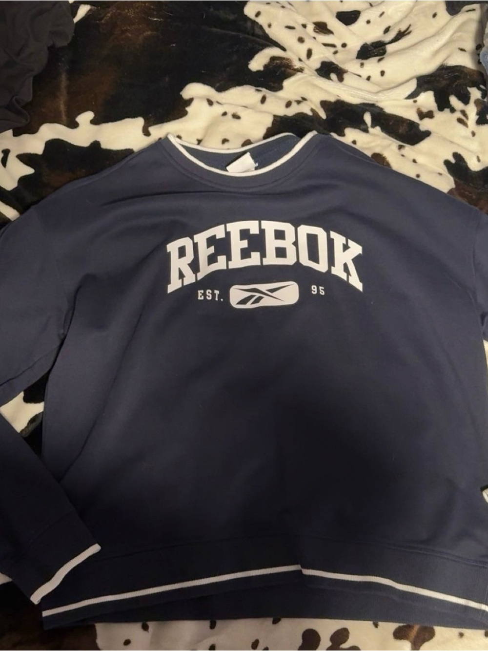 Reebok Navy Crewneck